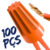 100X Emenda de Fios Conector Torção Laranja Sp3 1,5mm A 6mm (Pacote c/ 100pçs)