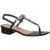 Sandália Feminina Salto Baixo Grosso Pedraria Fio Dental Confortável Promoção Original GiGiL