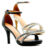 Sandalia Vizzano Salto Alto Stiletto Brilho Feminina Meia Pata 62101037