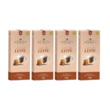 Café com leite  Cápsulas Compatíveis Nespresso  Café Italle 4 Caixas