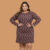Vestido Plus Size Curve Básico Manga Longa Inverno Tamanho Grande