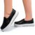 Tênis Feminino Lumiss Slip On Casual Básico Confortável Sapatênis Macio Promoção Original