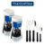 Kit 2 Faqueiros Leme 20 Peças Cada em Aço Inox Talheres Várias Cores Tramontina