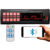 Rádio Fm Para Carro Bluetooth 2 Usb Pendrive Sd Aux Com Led Som automotivo