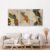 Quadro Decorativo Folhas Vibrantes em Três Atos Abstratos Para Sala Quarto Escritorio