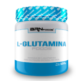 L-Glutamina 100% Pura Importada 500g BRNFOODS
