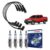 Kit Cabo E Vela de Ignição Original Bosch Palio Doblo Strada Uno Siena Idea Fiorino 1.0 1.3 e 1.4 8V