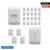 Kit 20 Tomadas 10A + 5 Interruptor Tramontina Aria Branco Placa Espelho 4×2