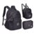 Kit Mochila De Costas Lancheira E Estojo Rebecca Bonbon Preta RB24528
