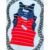 Cropped Regata Feminino Listrado Algodão Toque Macio Duplo Revel