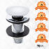 Torneira Gourmet Para Cozinha Preta Black De Parede Quadrada Cone 2 Jatos