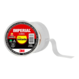 Kit Com 10 Fita Isolante Imperial Branca 18mmX10m 3M