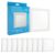 Kit 9 Luminária Painel Plafon Sobrepor Quadrado Led 18w Bivolt ELGIN