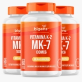 BIGENS KIT 3X VITAMINA K2 MK-7, 60 CÁPSULAS, 100MCG, MK7 BIOGENS