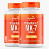 BIGENS KIT 2X VITAMINA K2 MK-7, 60 CÁPSULAS, 100MCG, MK7 BIOGENS