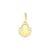 Pingente ouro 18k concha do mar mini 0.7cm