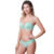 Z&D Lingerie Conjunto Sem Aro Com Bojo e Renda Calcinha Tanga 8007
