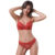 Z&D Lingerie ConjuntoSem Aro Com Renda e Bojo Calcinha Fio Dental 8011