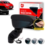 Apoio de Braço Palio 2012 Até 2018 E Grand Siena 2012 Até 2020 C/ Usb