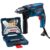Furadeira de Impacto GSB 13 RE Bosch + Jogo X-line 30 Peças Brocas e Bits
