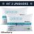 Kit 2 Travesseiros Gelatto Altenburg Antialérgico Suporte Firme Refrescante Toque Gelado Lavável
