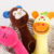 Brinquedo pet para Cachorro com apito – Pelúcia para Cães e Gatos – Animais Mágicos, Lavável