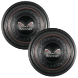 Par Subwoofer 12  Bomber Bicho Papão 400 Watts Rms 4 Ohms