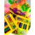 Kit 10 Massa de Modelar + 10 Mini Giz + 20 Forminhas Moldes P/ Kit Festa Aniversario Prenda Criança