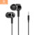 H’maston C17 headset esportivo com fio de 3.5mm controle de fio com microfone