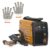 Máquina de Solda Inversora GP 165 Bivolt Portátil TIG Eletrodo Hot Start Luva Pigmentada Pró Euro