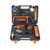 Kit de Ferramentas 13 Peças OI-5024 Maleta Compacta Chaves Alicate Martelo Mais Reparos Domésticos