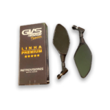 Retrovisor Gvs Mt 03 07 9 Giro 360 Yamaha Lente Convexa Dark