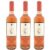 KIT 3UN VINHO PORTUGUES CAP VINHO VERDE ROSE