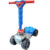 Patinete Infantil 4 rodas Aranha  – 2 a 5 anos – 64cm Alt – 4 Regulagens Altura – Dobrável Inmetro – QUEEN SHOP