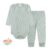 Conjunto Body Bebê Conjunto Canelado Menino Manga Longa Várias Cores