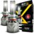 Lâmpada Ultraled Shocklight S17X 5500 Lúmens 6500K Encaixe H7