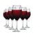 Jogo de Taça de Vidro One para Vinho 6pcs, 490ml – Ruvolo