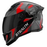 Capacete Fechado Esportivo Stealth Concept Viseira Fumê