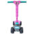 Patinete Rosa Menina 4 Rodas – Dobravel 4 Regulagens de Altura Inmetro – QUEEN SHOP