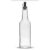 kit C/3 garrafinhas vidro 275ml C/ bico dosador de plástico para azeite , óleo vinagre(não acompanha adesivo )