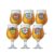 Jogo de Taça de Vidro Belgica, Taça de Cerveja 6pcs, 380ml – Ruvolo