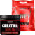 Kit 1x Creatina Monohidratada Ninja Samurai Nutrition + 1x Nutri Whey Refil 900G Integral Médica