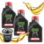Troca de Óleo Cb 600f Hornet / Cbr 650R / Ninja 300 / Z300 Motul 5100 15w50 3 Litros + Filtro