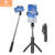 H’maston ZP-16 Bastão Tripé Mini 360º Pau De Selfie Bluetooth 3 em 1 Celular