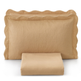 Kit Colcha King Liso Bouti Cobre Leito 3 Peças