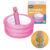 Kit Banheira Piscina Inflável 80 Litros + Lança Água + Bola