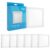 Kit 6 Painel Plafon Sobrepor Quadrado Led 24w Bivolt ELGIN