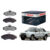 Pastilhas De Freio Bosch S10 2.8 Diesel 4×2 2003 2004 2005
