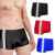 Sunga Masculina Boxer Praia Verão Listras Cordão Ajustável Sortida