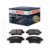 Jogo Pastilha Dianteira Bosch Original Toyota Etios 1.3 1.5